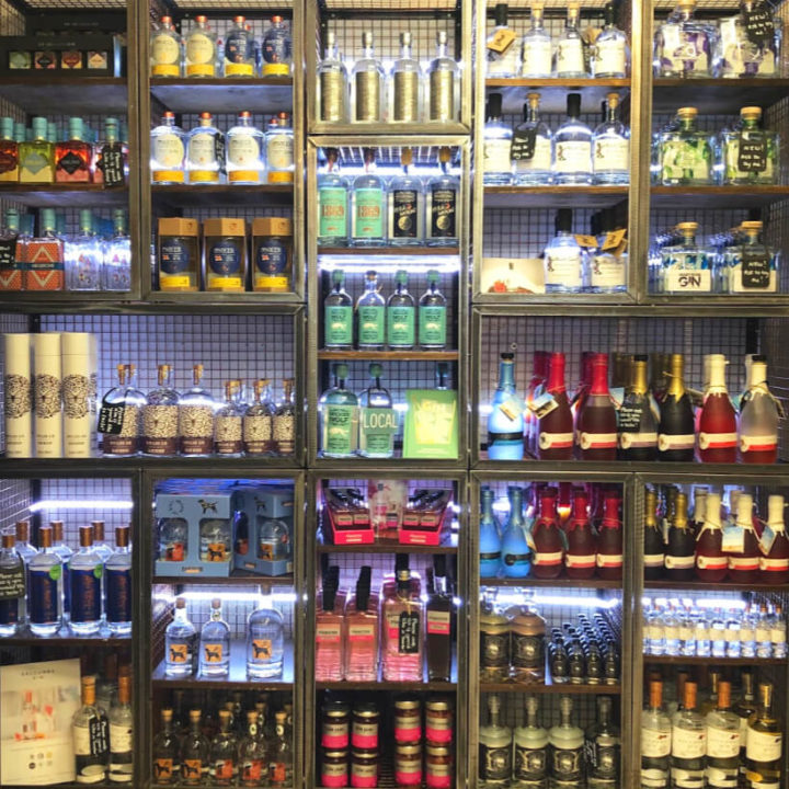 gin wall instow