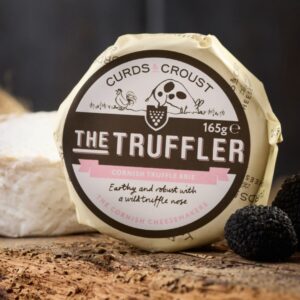 Curds & Croust Truffler – creamy artisan cheese infused with truffle