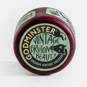 Godminster 200g Vintage Cheddar – rich, mature English cheddar in 200g truckle