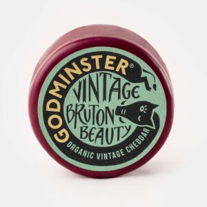 Godminster 400g Vintage Cheddar – creamy, full-flavoured English cheddar in 400g Truckle
