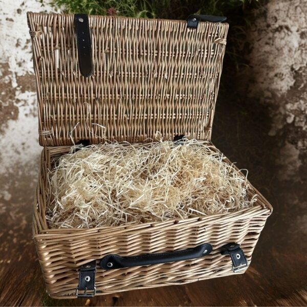Create your own Hamper, choose any carrier but why not impress with our re-usable wicker hamper box