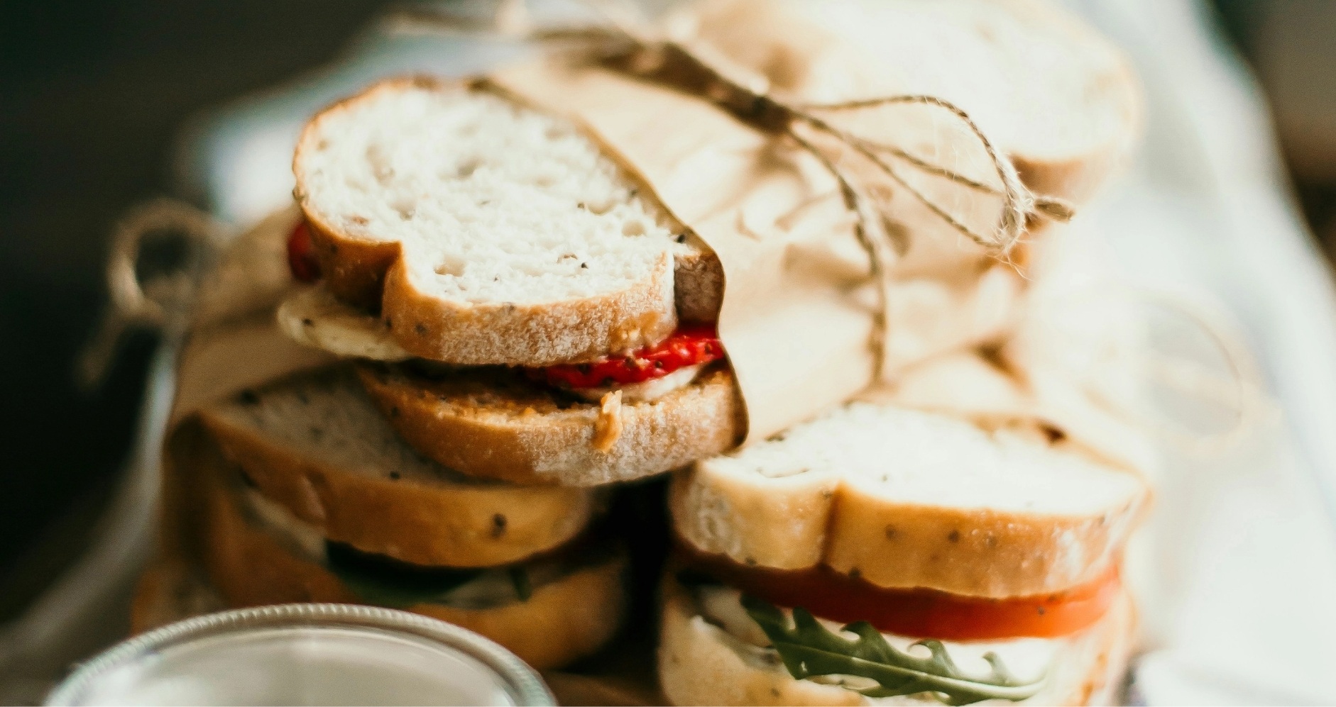 a sandwich