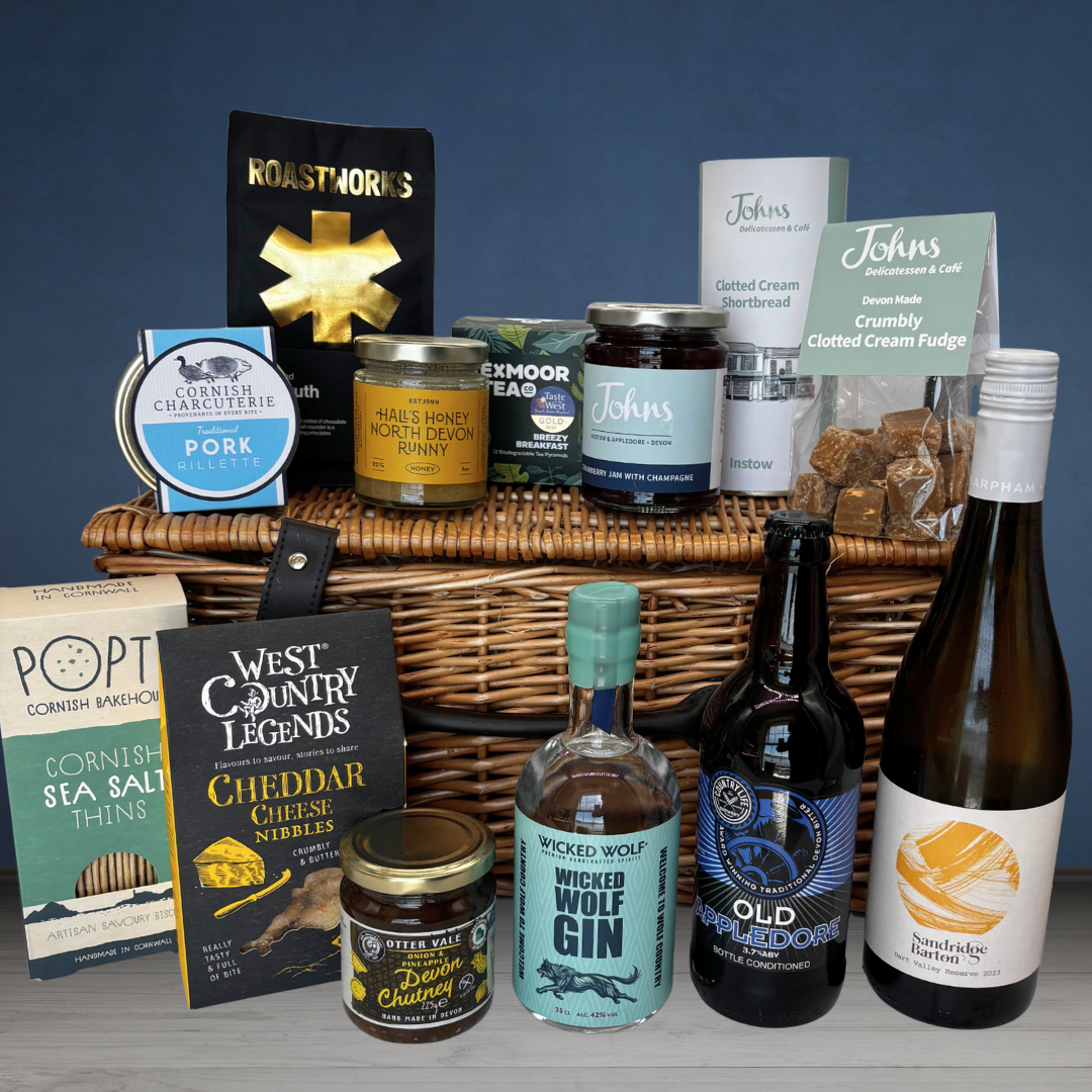 Johns Wicker Hamper - gift inspiration