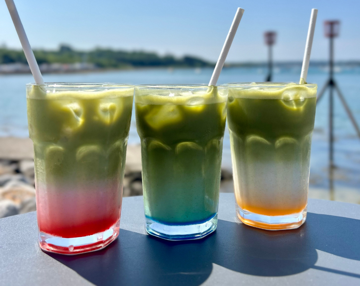 Strawberry Iced Matcha