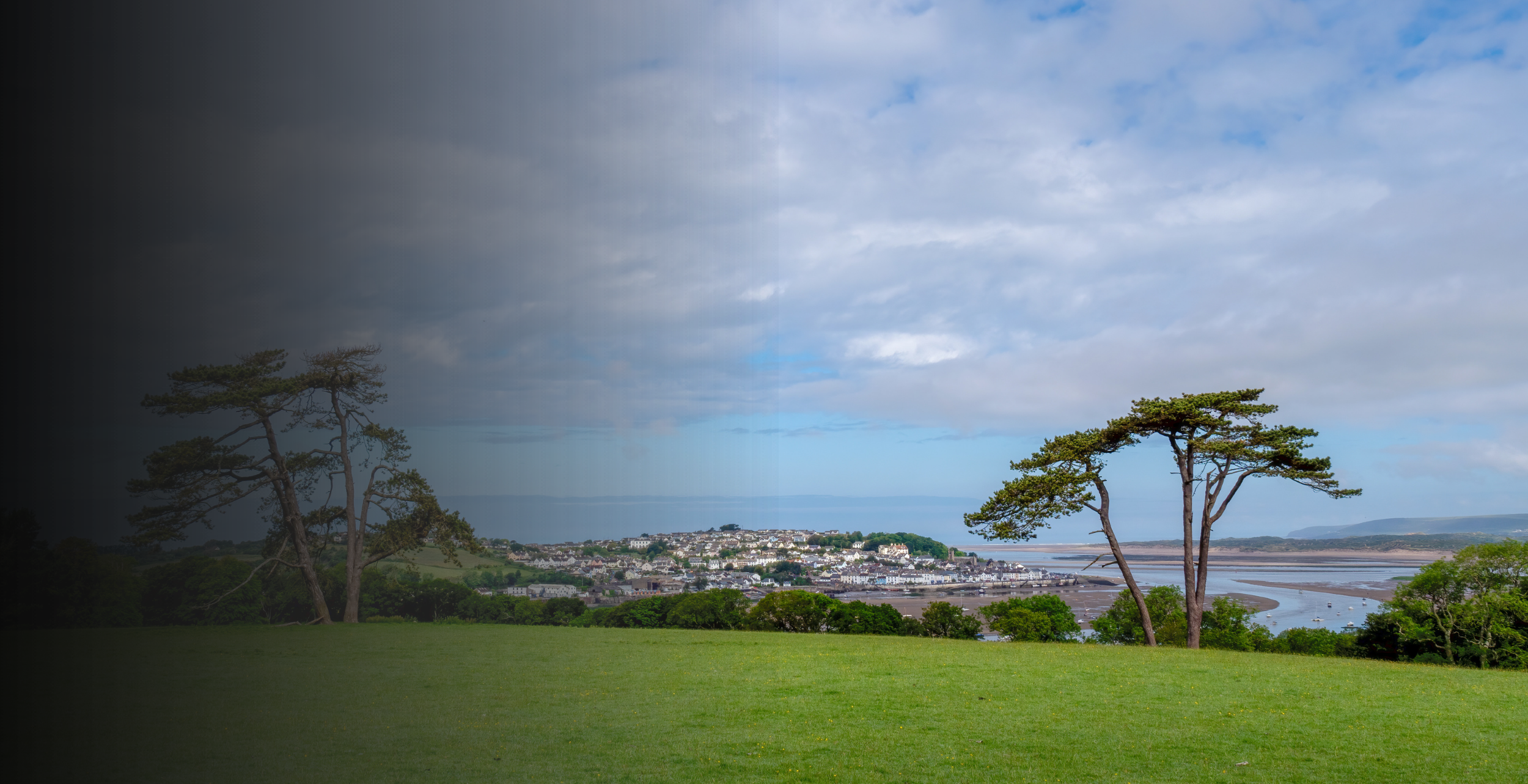 View of Appledore from Tapely Park